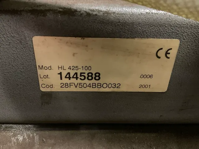 2001 airpress hl425/100 zuigercompressor - afbeelding 8 van  9