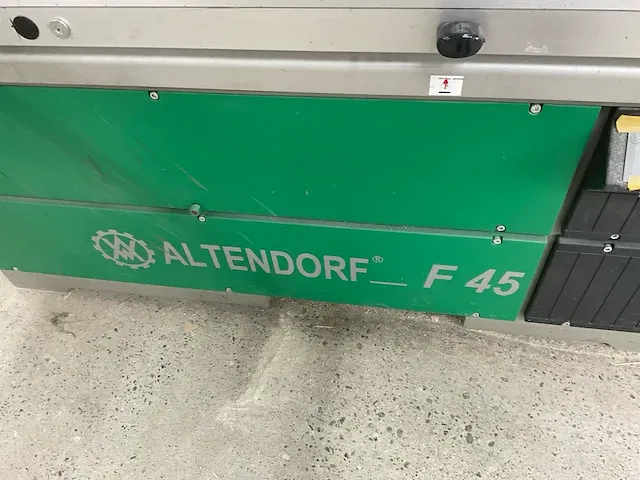 2001 altendorf f 45 ce-ausf formaatcirkelzaagmachine - afbeelding 5 van  19