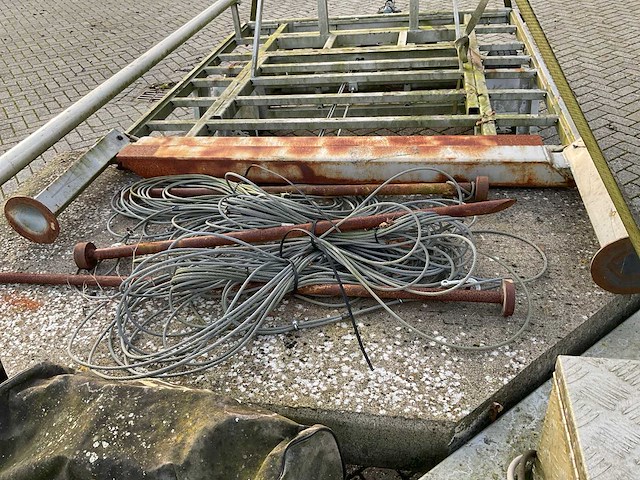 2001 anssems ds-3 aanhangwagen met uitschuifbare (zend) mast - afbeelding 7 van  20