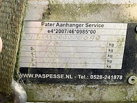 2001 anssems ds-3 aanhangwagen met uitschuifbare (zend) mast - afbeelding 13 van  20