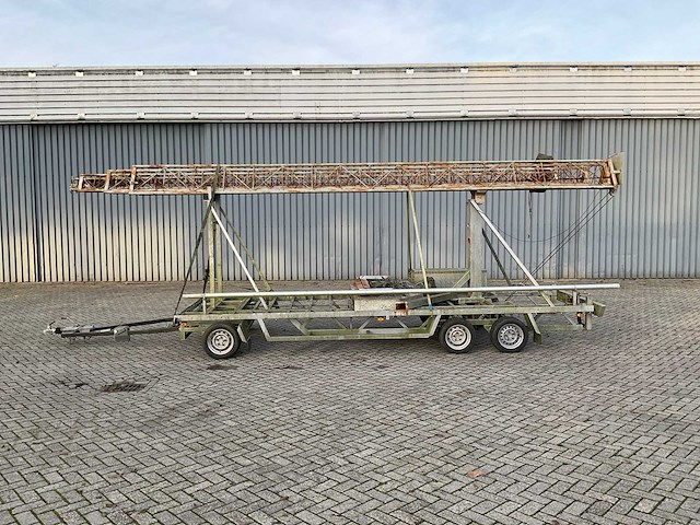 2001 anssems ds-3 aanhangwagen met uitschuifbare (zend) mast - afbeelding 12 van  20