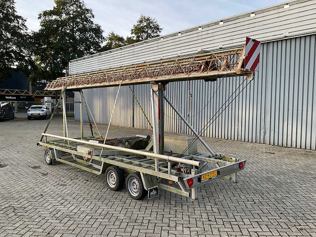 2001 anssems ds-3 aanhangwagen met uitschuifbare (zend) mast - afbeelding 14 van  20