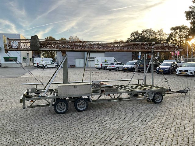 2001 anssems ds-3 aanhangwagen met uitschuifbare (zend) mast - afbeelding 17 van  20