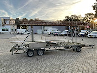 2001 anssems ds-3 aanhangwagen met uitschuifbare (zend) mast - afbeelding 17 van  20