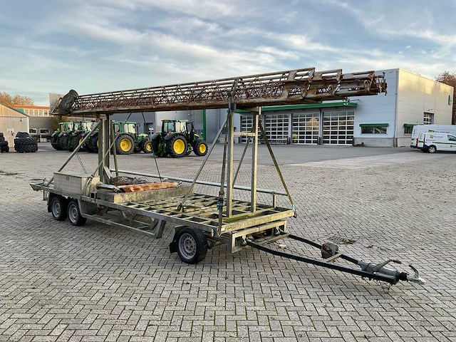 2001 anssems ds-3 aanhangwagen met uitschuifbare (zend) mast - afbeelding 18 van  20