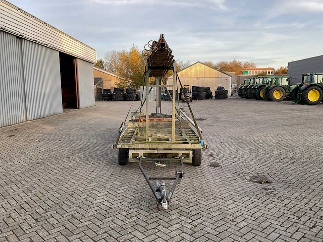 2001 anssems ds-3 aanhangwagen met uitschuifbare (zend) mast - afbeelding 19 van  20