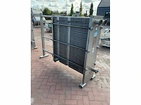 2001 apiheat transfer sigma m26tbv platen warmtewisselaar roestvaststaal - afbeelding 4 van  9