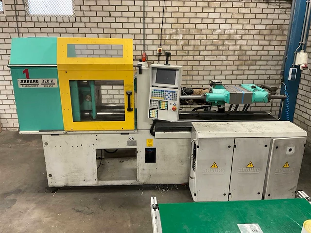 2001 arburg 320k allrounder 700-250 spuitgietmachine - afbeelding 12 van  20