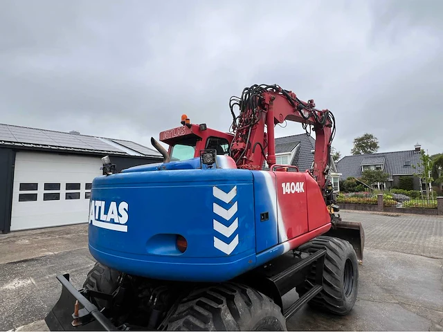 2001 atlas 1404k mobiele banden graafmachine - afbeelding 6 van  48