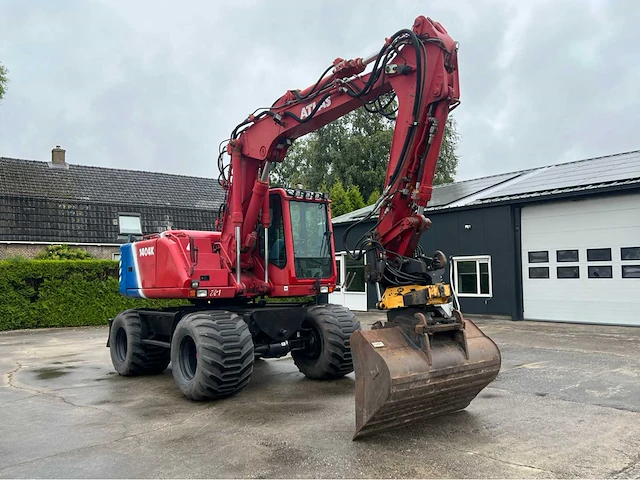2001 atlas 1404k mobiele banden graafmachine - afbeelding 12 van  48