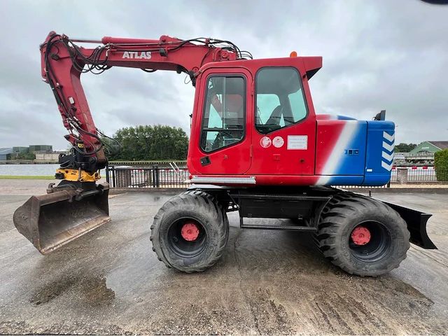 2001 atlas 1404k mobiele banden graafmachine - afbeelding 44 van  48