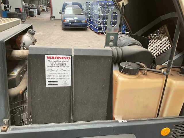 2001 atlas copco luchtcompressor - afbeelding 7 van  8