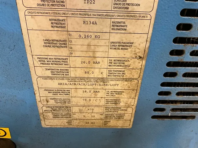 2001 atlas copco sf 2 olievrije compressor - afbeelding 3 van  14