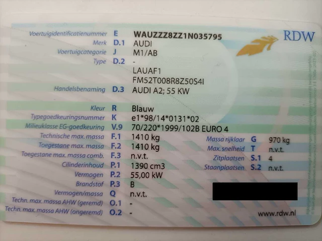 2001 audi a2 - personenauto - afbeelding 28 van  35