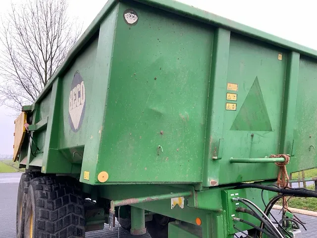 2001 beco gigant 240 dumper aanhanger - afbeelding 4 van  21