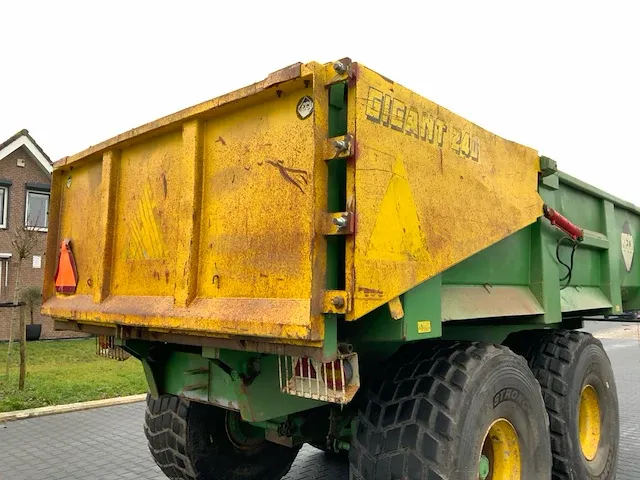 2001 beco gigant 240 dumper aanhanger - afbeelding 9 van  21
