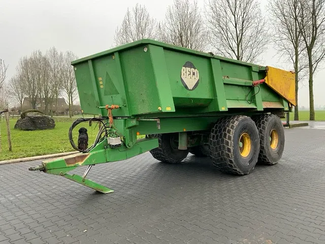 2001 beco gigant 240 dumper aanhanger - afbeelding 12 van  21