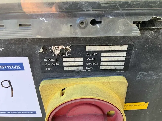 2001 bos elektro midi hoog stroomverdeelkast - afbeelding 6 van  6
