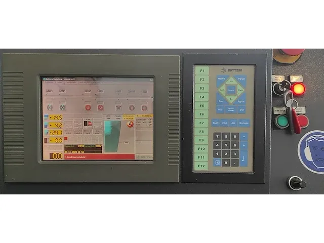 2001 bottero facet 907p-14 glasslijpmachine - afbeelding 10 van  14