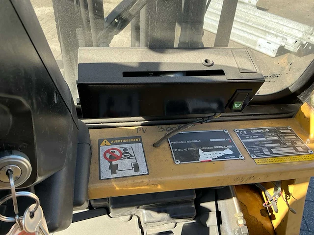 2001 caterpillar gp15k vorkheftruck - afbeelding 5 van  17