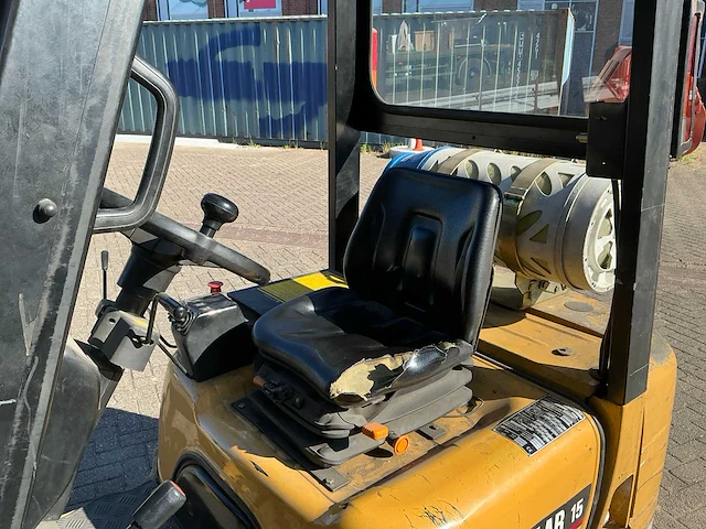 2001 caterpillar gp15k vorkheftruck - afbeelding 17 van  17