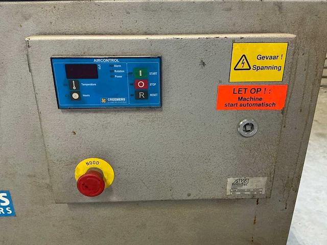 2001 creemers rch 15-61 schroefcompressor - afbeelding 8 van  9