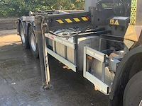 2001 daf cf 85.410 vrachtwagen haakarm hiab 102-2 autolaadkraan bl-pt-95 - afbeelding 42 van  63