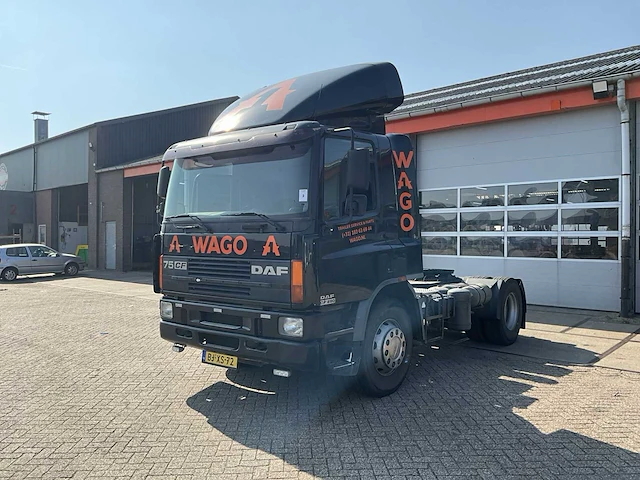 2001 daf te75pc opleggertrekker - afbeelding 1 van  34