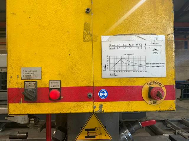 2001 darley mpd 110/170 pons- en knipmachine - afbeelding 15 van  30