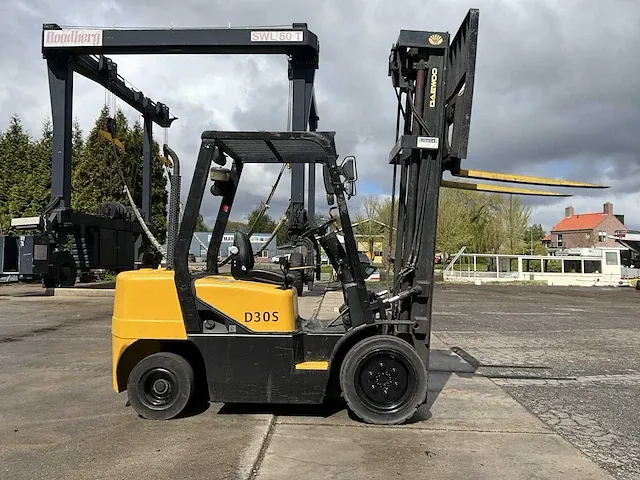 2001 deawoo d30s vorkheftruck - afbeelding 10 van  41