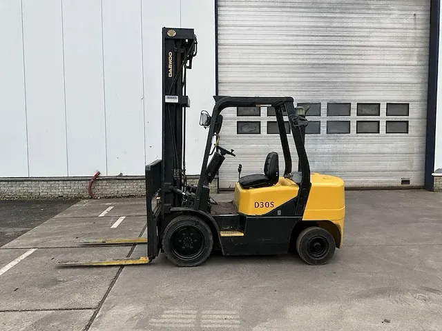 2001 deawoo d30s vorkheftruck - afbeelding 2 van  41