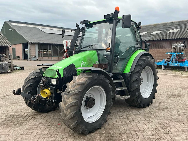 2001 deutz-fahr agrotron 100 vierwielaangedreven landbouwtractor - afbeelding 1 van  45