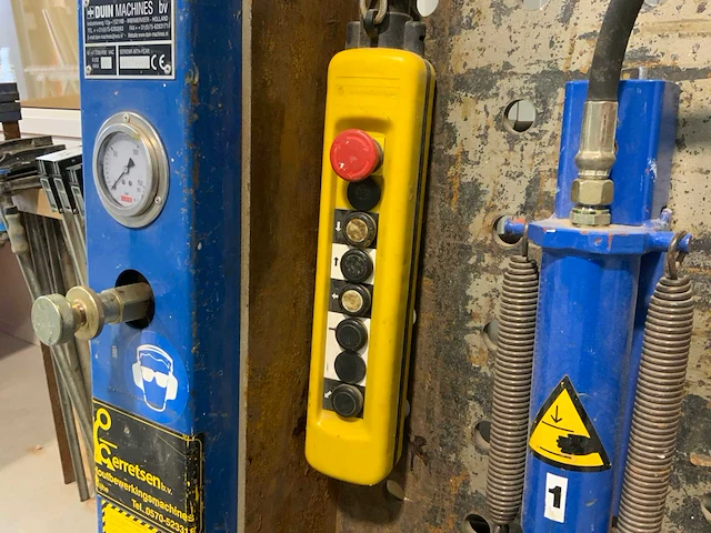 2001 duin machines xxl opsluitbank - afbeelding 2 van  17