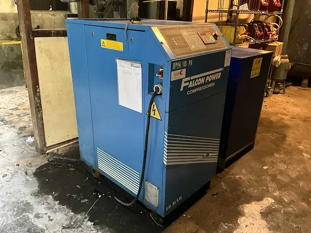 2001 falcon power ps18m schroefcompressor - afbeelding 1 van  10