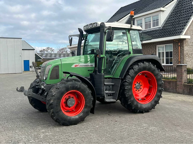2001 fendt farmer 410 vierwielaangedreven landbouwtractor - afbeelding 1 van  20