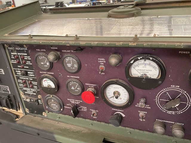 2001 fermont div mep-804a stroomgenerator op aanhanger - afbeelding 9 van  13