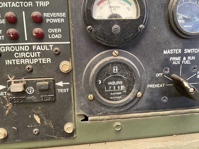 2001 fermont div mep-804a stroomgenerator op aanhanger - afbeelding 10 van  13