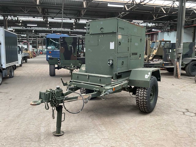 2001 fermont div mep-804a stroomgenerator op aanhanger - afbeelding 1 van  13
