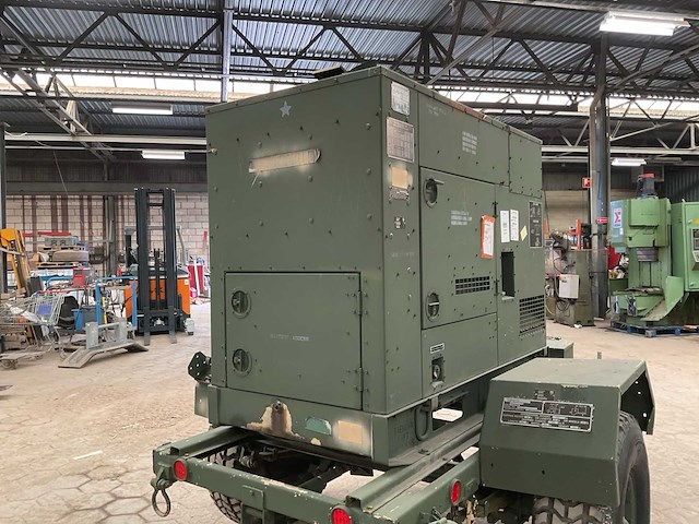 2001 fermont div mep-804a stroomgenerator op aanhanger - afbeelding 7 van  13