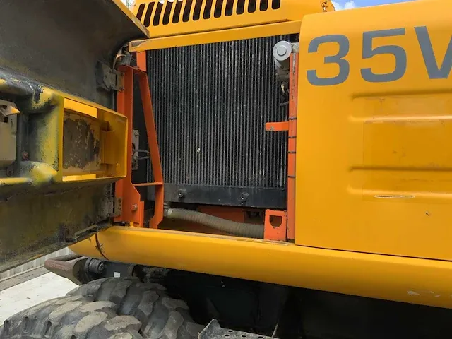 2001 fiat hitachi ex135w banden graafmachine - afbeelding 14 van  42