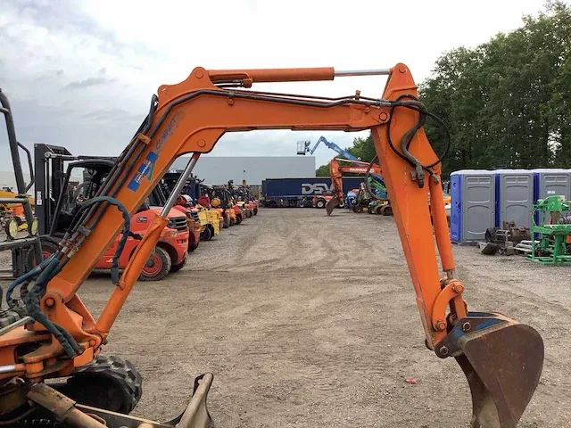 2001 fiat-hitachi fh22.2 minigraafmachine - afbeelding 4 van  20