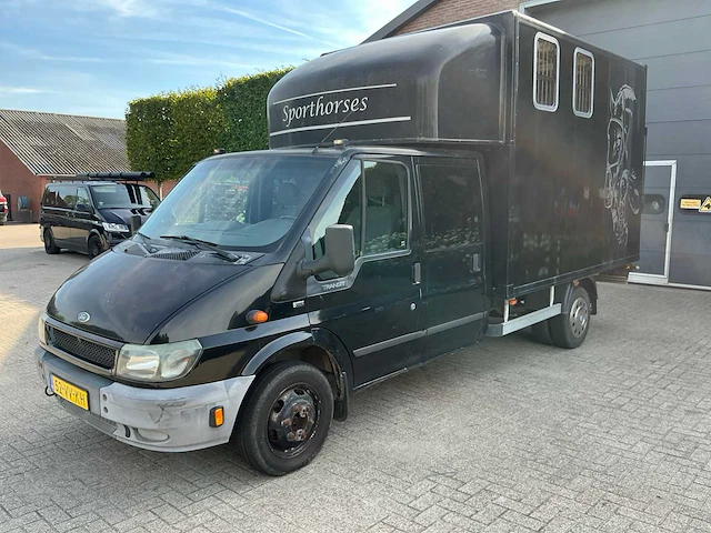 2001 ford transit 350l 2.4tddi dl dc paardenwagen - afbeelding 1 van  29
