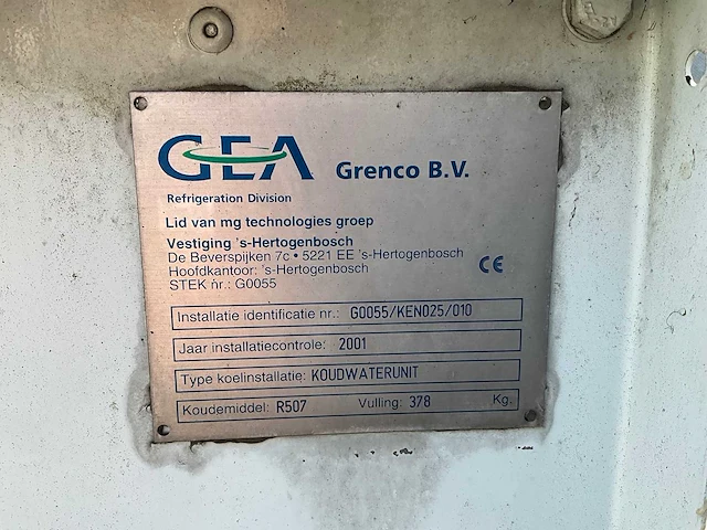 2001 gea koelinstallatie - afbeelding 6 van  7