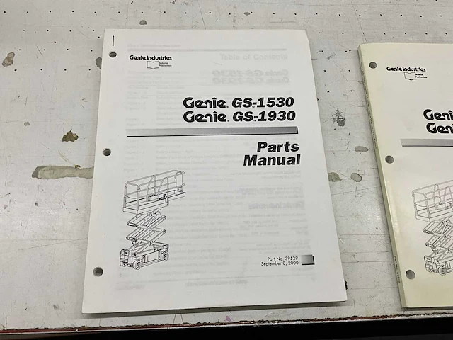 2001 genie ge-1930 hoogwerker - afbeelding 7 van  16