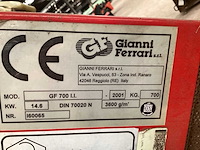 2001 gianni ferrari gf 700 zitmaaier - afbeelding 16 van  16