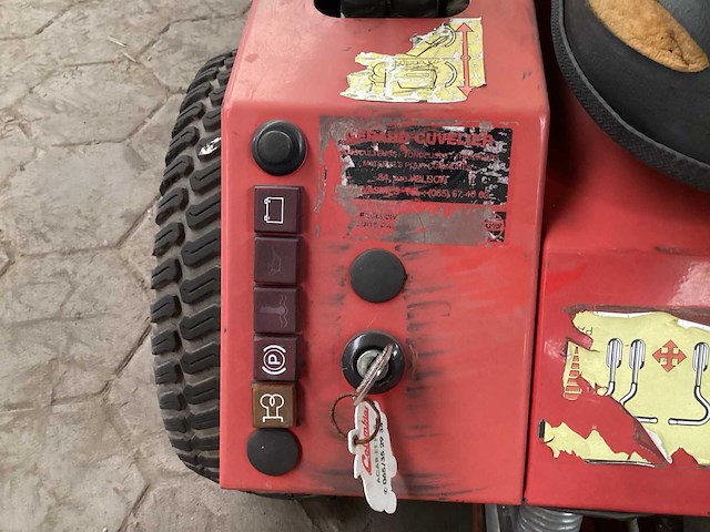 2001 gianni ferrari gf 700 zitmaaier - afbeelding 8 van  16