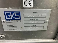 2001 gks cp300hs-t compack rvs verpakkingsmachine - afbeelding 10 van  11