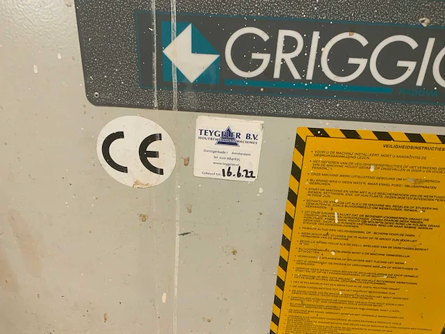 2001 griggio fsa 530 gecombineerde vlakvandiktebank - afbeelding 8 van  36