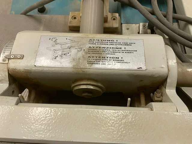 2001 griggio fsa 530 gecombineerde vlakvandiktebank - afbeelding 27 van  36