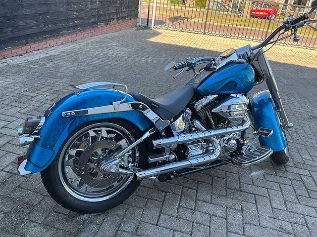 2001 harley-davidson heritage classic special flstc motorfiets - afbeelding 23 van  28